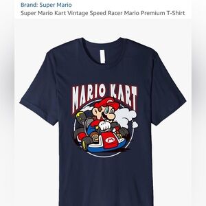 Vintage super Mario brothers cart T-shirt
New With Tags